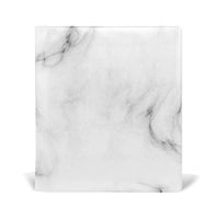 Book Covers for Paperbacks Textbooks Bookcover Jumbo Protector Jacket Durable School Reusable Marble White