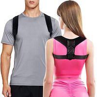 Posture Corrector for Men & Women Adjustable Upper Back Support Brace Comfortable Back Posture Corrector Providing Pain Relief from Neck, Back & Shoulder