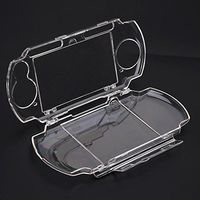 Whitelotous Protector Clear Clip on Crystal Travel Carry Hard Cover Case for Sony PSP 2000 3000
