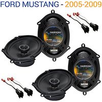 Compatible with Ford Mustang 2005-2009 Factory Speaker Replacement Harmony (2) R68 Package New