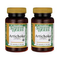 Swanson Artichoke 250 Milligrams 60 Capsules (2 Pack)
