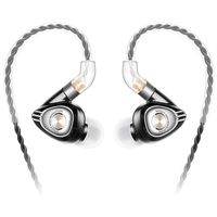 SIMGOT EM1 Hi-Res in-Ear Monitor Headphones, IEM Earphones with Detachable Cable, Dynamic Driver, Noise-Isolating Musician Headset, Design HiFi Earbuds for Smartphones and Audio Players (Black)