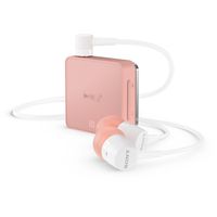 Sony Hands Free Clip Bluetooth Headset for Universal/Smartphones - Pink