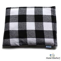 Microwaveable Heating Pad (Black Plaid)