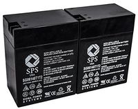 SPS Brand 6V 14 Ah Terminal T1T2 Replacement Battery for Lithonia ELB0609 (2 Pack)