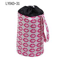 YWILLINK On-The-go Basket Large Capacity Toys Storage Bag Space Saving Drawstring for Home Travel