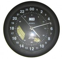 MFJ-105D Clock, 24-hour analog