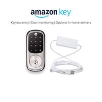 Yale Assure YRD226 Touchscreen Deadbolt in Satin Nickel + Amazon Cloud Cam Cable, Amazon Key Upgrade Kit