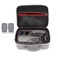 ZEEY Gray Drone Shoulder Bag Waterproof Drone Protective Carrying Box, Hardshell Case Stock Compatible with DJI Mavic 2 Zoom/DJI Mavic Pro Drone, Remote Control Battery and Other Accessories