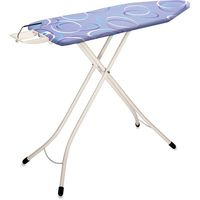 Brabantia Ironing Board with Solid Steam Iron Rest, Size C, Wide - Moving Circles Cover