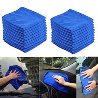 Xindda 40Pcs Quick-Dry Soft Polish Towel Car Microfiber Cleaning Cloth (4040cm)