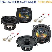 Compatible with Toyota Truck / 4 Runner 1992-1995 Factory Speaker Upgrade Harmony R4 R5 New