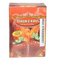 Diwan-E-Khas Milk Strawberry Hookah Flavour 100% Tabacco Free (Pack of 5)