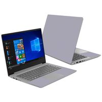 Mightyskins Skin Compatible with Lenovo Ideapad 330s 14" (2018) - Solid Gray | Protective, Durable, and Unique Vinyl Decal Wrap Cover | Easy to Apply, Remove, and Change Styles | Made in The USA