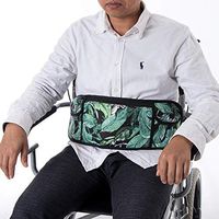 Fushida Padded Wheelchair Safety Belt - Security Belt Extenders for Wheelchairs & Bed - Elderly Secure Cushion with Adjustable Straps Fits Nursing School Supplies, Wheelchairs & Bed Accessories FYH481