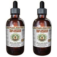 2-in-1! Wild Lettuce & Valerian Glycerite, Organic Wild Lettuce (Lactuca Virosa) & Valerian (Valeriana officinalis) Alcohol-Free Liquid Extract, Hawaii Pharm Trusted Brand, 2x4 oz