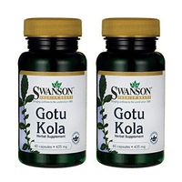 Swanson Gotu Kola 435 Milligrams 60 Capsules (2 Pack)
