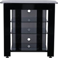 Sanus Systems SF-A29B 4-Shelf Audio Video Stand - Black (Discontinued by Manufacturer)