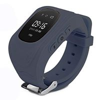 Kids Smart Watch Phone, GPS Tracker Smart Wrist Watch with SOS Anti-Lost Alarm Sim Card Slot Touch Screen Smartwatch for 3-12 Year Old Children Girls Boys Compatible for iOS Android (Black1)