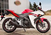Red Black White Injection Fairing Cowl Kit for 2014-2016 Yamaha YZF R3 R25 2015