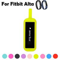 ZSZCXD Fitbit Alta Clip, Colorful Replacement Accessory Magnetic Clip Clasp Strap for Fitbit Alta HR and Alta(No Tracker) (Lime)