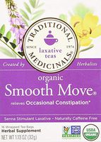 Traditional Medicinals Smooth Move, Laxative Tea, Organic, 16 Count