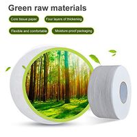 Ternence Flynn 2 Rolls 4-Ply Strong Toilet Paper, Skin Friendly Soft Professional Series Premium Toilet Paper, Home Kitchen Toilet Tissue, Absorbent Water Napkin Towels (Purchase limitation)