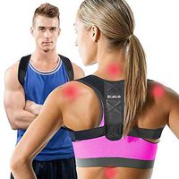 Posture Corrector for Men and Women by LaloLab – FDA Approved Adjustable Back Braces to Straighten Spine - Comfortable & Invisible Under Clothes - Pain Relief for Neck and Back - Size L