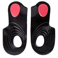 Petrista Unisex Pronation Correction X/O Type Feet Arch Support Inserts Insoles (S)