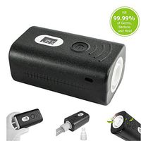 Enshey Black CPAP Cleaner - CPAP Equipment with Recharge Battery-Suit for CPAP Machine Mask Hose Tube Accessories