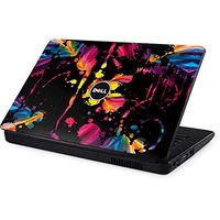 Skinit Decal Laptop Skin for Inspiron 15 & 1545 - Originally Designed Chromatic Splatter Black Design