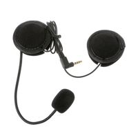 Forgun Microphone Speaker Soft Accessory for Motorcycle Intercom Work with 3.5mm-Plug