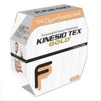 Kinesio Tex Tape -Color: Beige - 2" x 103.3 ft - Economical Clinical Bulk Size Roll (Pack of 3)