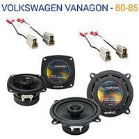 Compatible with Volkswagen Vanagon 1980-1985 OEM Speaker Upgrade Harmony R4 R5 Package New