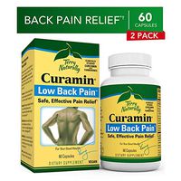 Terry Naturally Curamin Low Back Pain (2 Pack) - 60 Vegan Capsules - Targeted Relief Supplement, Supports Healthy Cartilage & Comfort - Non-GMO, Gluten-Free - 20 Servings