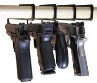 AmeriGun Club Easy Use Gun Hanger Pack of 4 Original Handgun Hangers