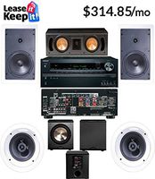 Klipsch R-1650-W In Wall #1 (RC-42II) 5.1 System-Onkyo TX-NR626 7.2-FREE PL-200