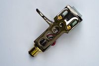 Titanium plated Headshell, mount, Audio Technica Cartridge, Elliptical Stylus, Needle for SANYO TP600SA, TP625, TP727, TP728, TP747, TP80S, TP1000, TP1020, TP1200, TP825D, - MADE IN ENGLAND