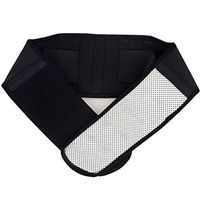 HEALLILY Back Support Lumbar Belt Fitness Pressure Belt Breathable Elastic Lumbar Brace Belt Strap