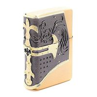 Zippo Helm Gold Lighter Made in USA/Genuine and Original PackingZippo Helm Gold Lighter Made in USA/Genuine and Original Packing