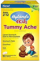 Hyland's 4 Kids Tummy Ache Tablets 50 ea (Pack of 3)