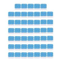 Solid Washing Machine Cleaning, 50 PCS Washer Decontamination Cleaning Detergent Effervescent Tablet Washing Machine Cleaner Descaler Deep Remover Deodorant (E (50 PC))