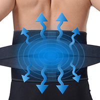 Ice Pack for Back Pain Relief/Cold Back Belt with Strap for Lower Back Injuries, Sciatica, Coccyx, Scoliosis Herniated Disc - Adjustable Lumbar Support w/Hot Cold Therapy Wrap for Men Women
