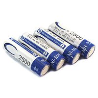 yan_4X New BTY 2500MAH AA/2A Ni-MH Rechargeable Battery for LED Torch Flashlight Toy