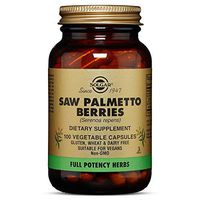 Solgar – Full Potency Saw Palmetto Berries, 100 Vegetable Capsules