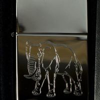 Lighter - Elephant High Polish Chrome - Star Int. Inc Brand