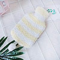 Myzixuan PVC Hot Water Bag Water Injection Explosion-Proof Heating Bag Washable Plush Sleeve Warm Hand bao
