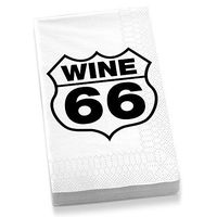Epic Products Wine 66 Guest Towel Napkins (20 Pack), Multicolor