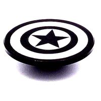 Bike Headset Cap, 1 1/8" (28.6mm) Steerer Fork Headset Top Cap & Steel Bolt MTB Bike Road Mountain Bike (Black)