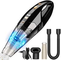 Cordless Handheld Vacuum, SONRU Wireless Portable Car Vacuum Cleaner, 120W 6500PA Cyclonic Suction Household Auto Vacuum, 2500mAh Rechargeable Lightweight Wet Dry Cleaner for Home Car Pet Hair